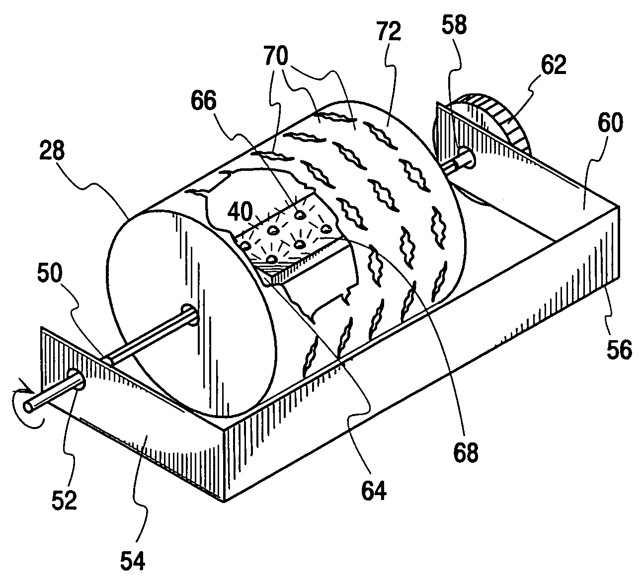 Artificial fireplace