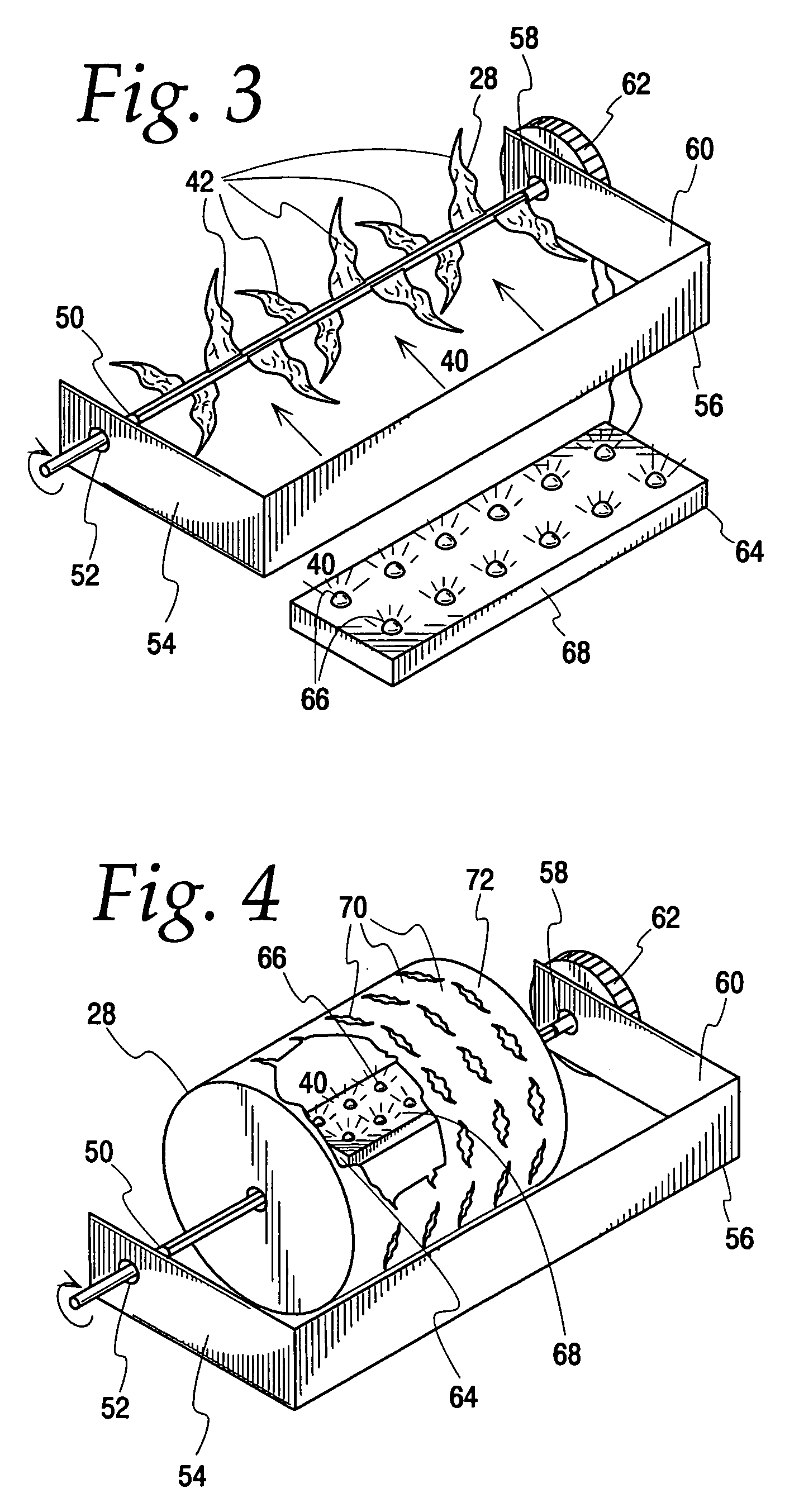 Artificial fireplace