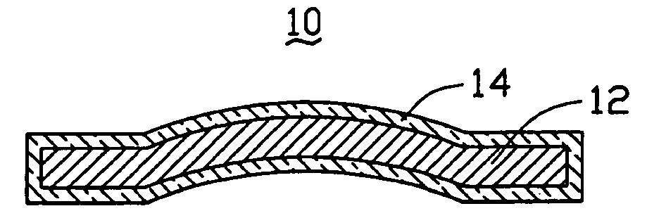 Hybrid lens and method for making same