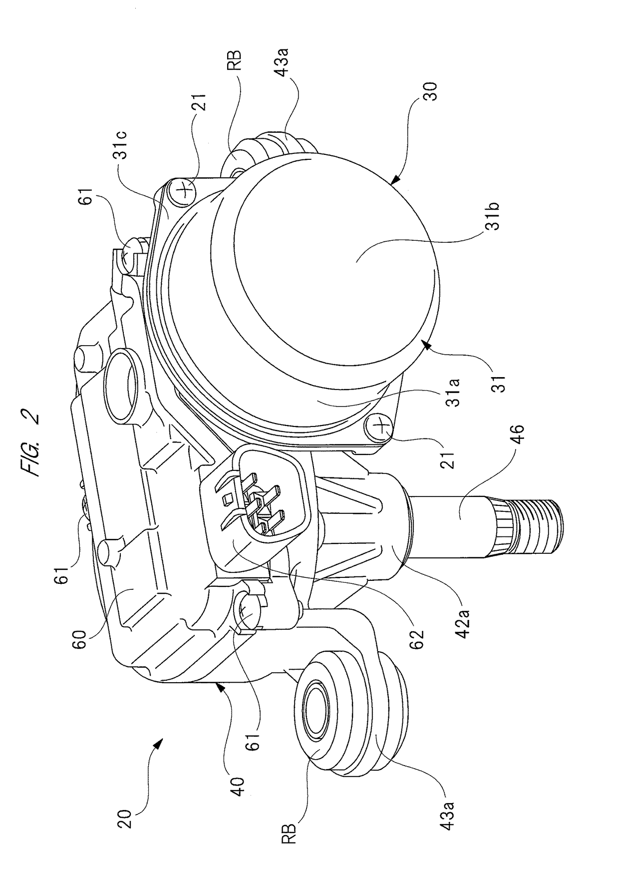 Brushless wiper motor