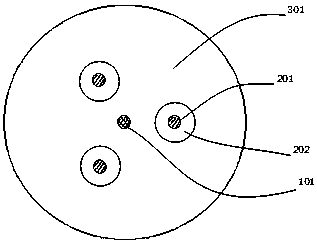 A kind of multi-core single-mode optical fiber and its manufacturing method