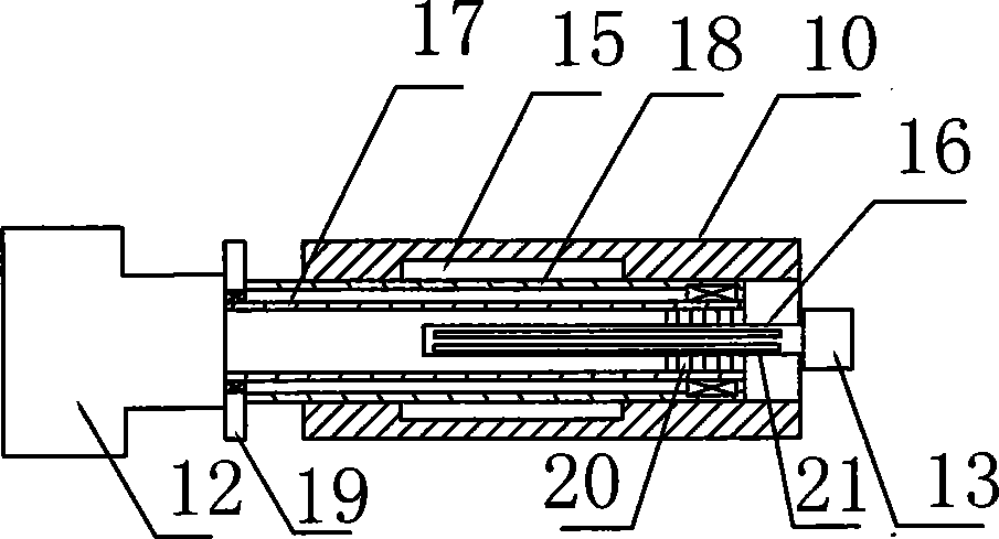 Mechanically-driven hard-rock double-head tunneling machine