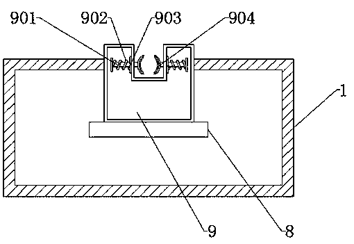 Steel bar welding platform for construction engineering