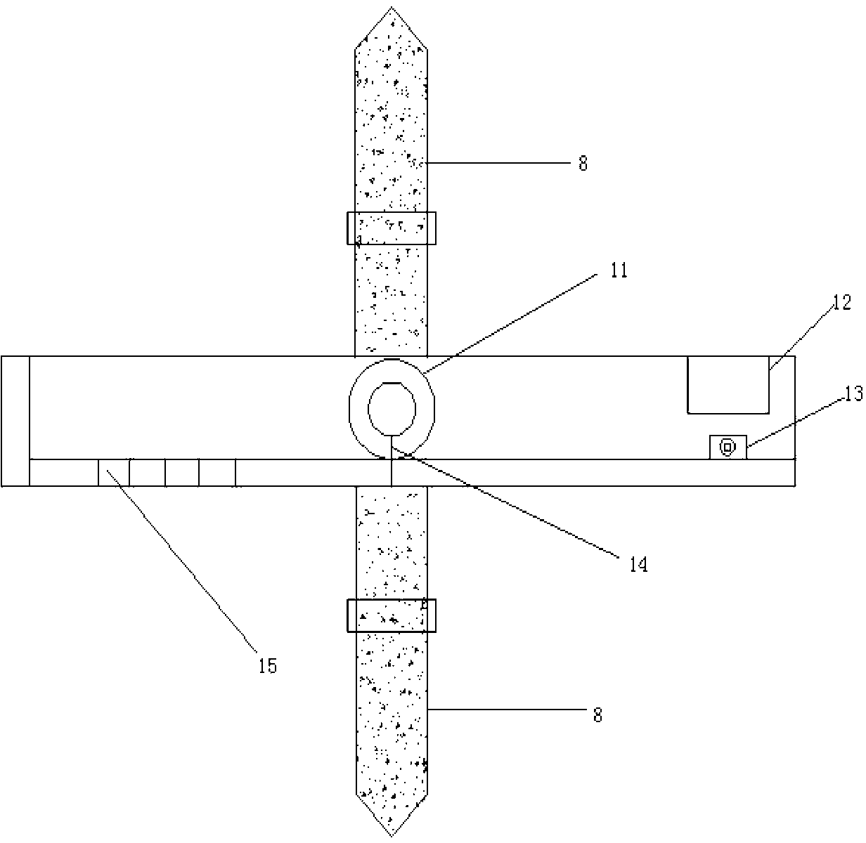 Fast lofting method for connecting points of overhead line system of railway tunnel and automatic measuring system