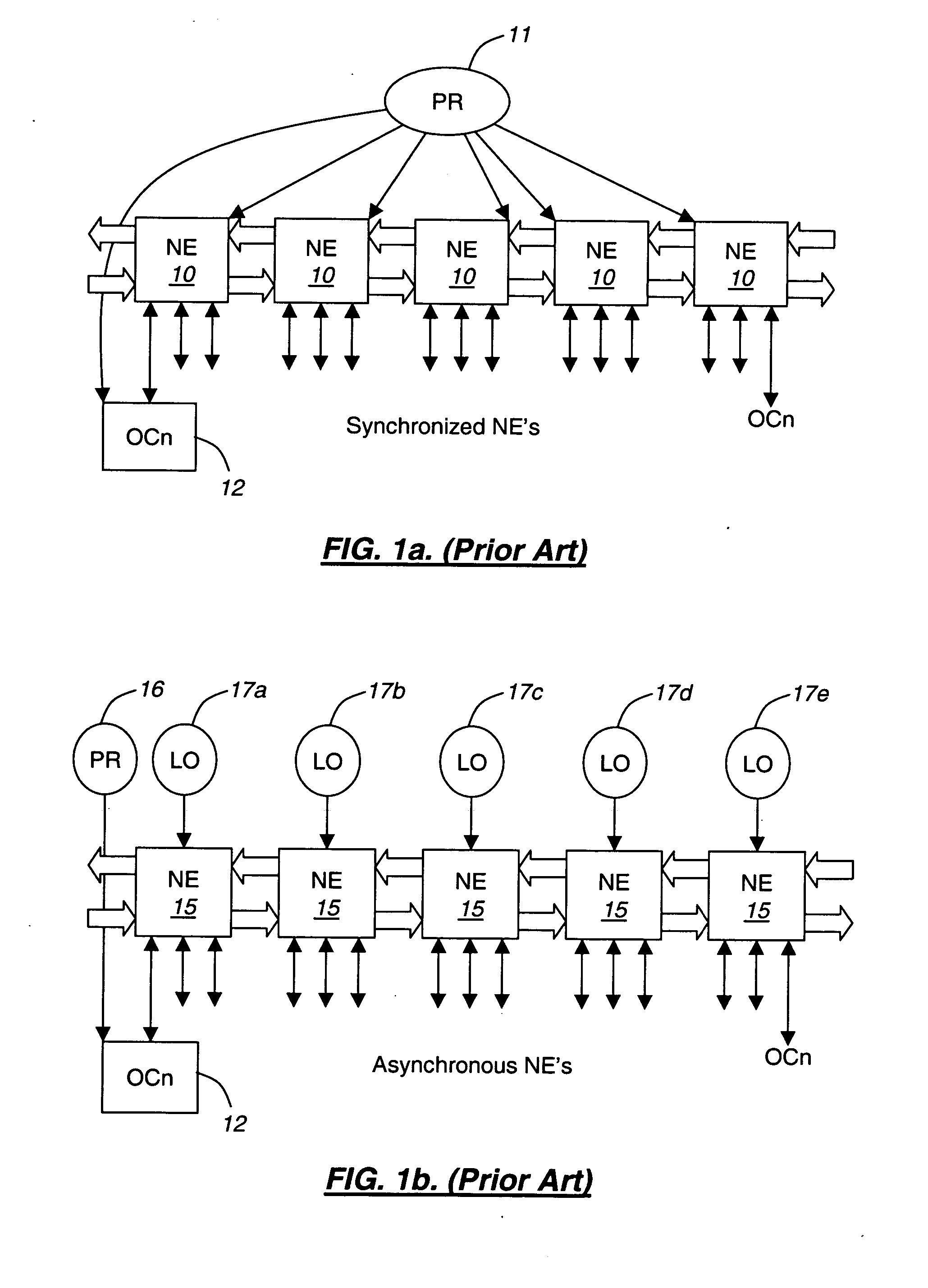 Externally synchronized optical transport network systems and associated methods