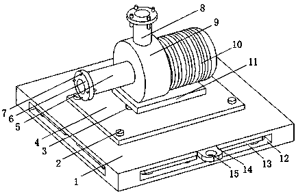 Drainage and irrigation mechanical device for modern agriculture