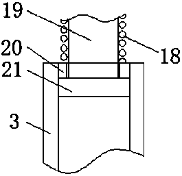 Drainage and irrigation mechanical device for modern agriculture