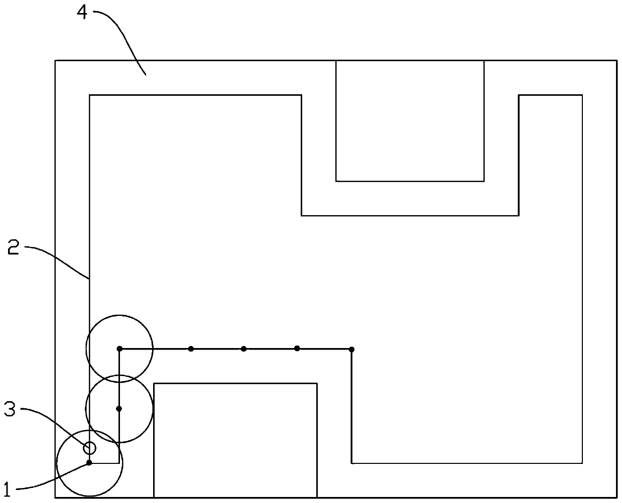 A panoramic video production method based on panorama