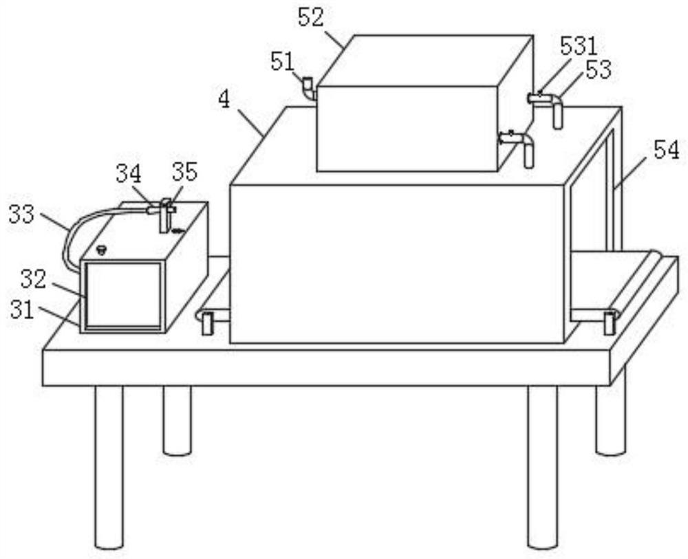 Wood board paint spraying and drying device and working method thereof