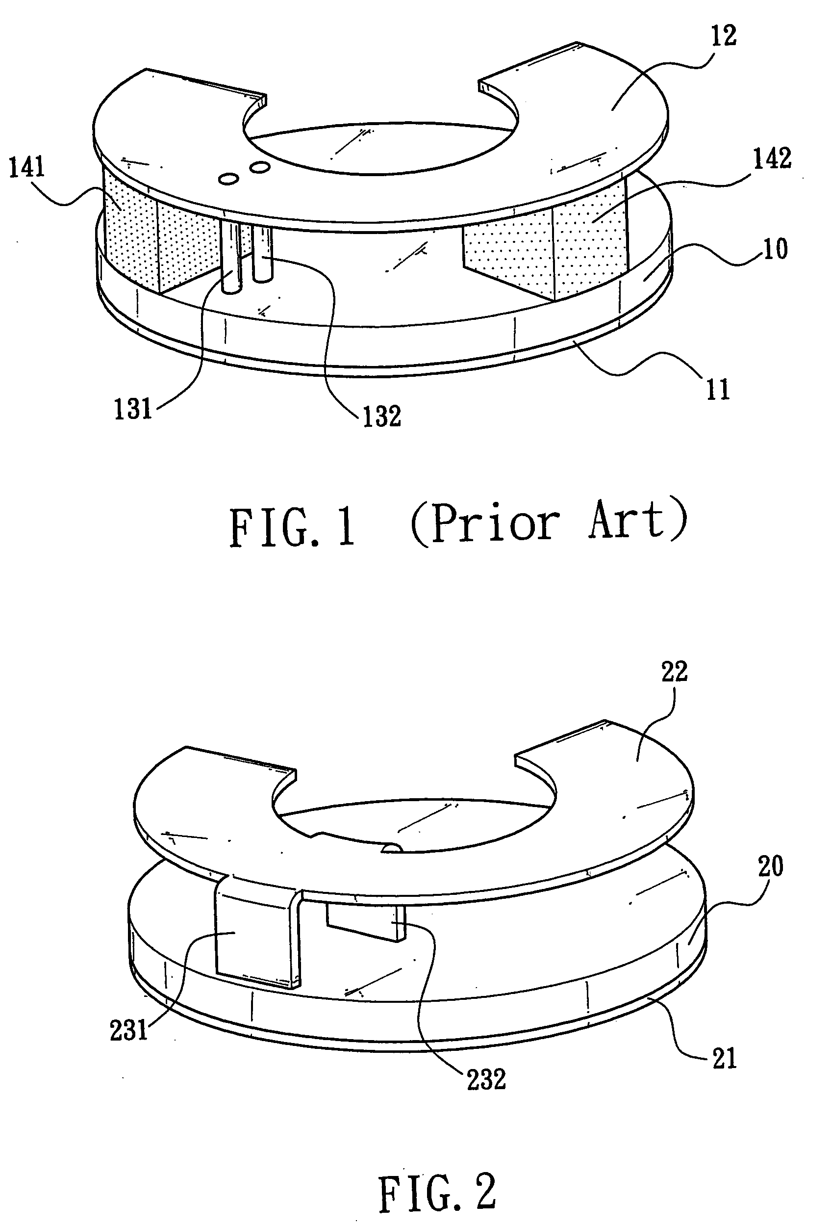 Arrangment for giving planar antenna added strength in construction