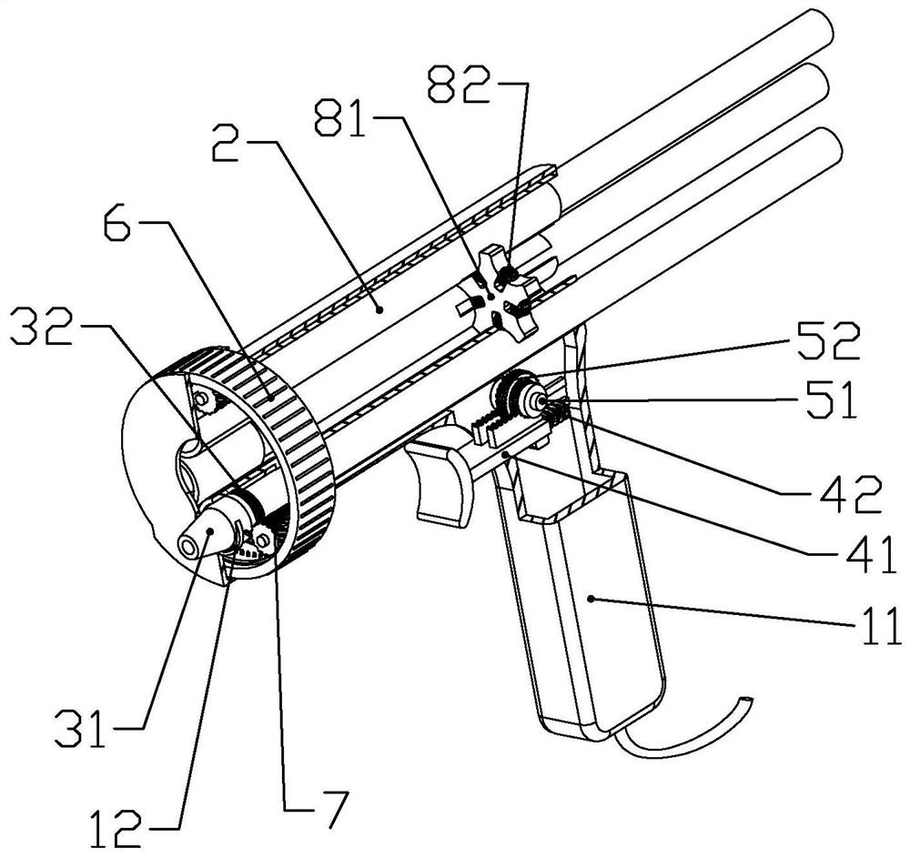 Novel glue gun