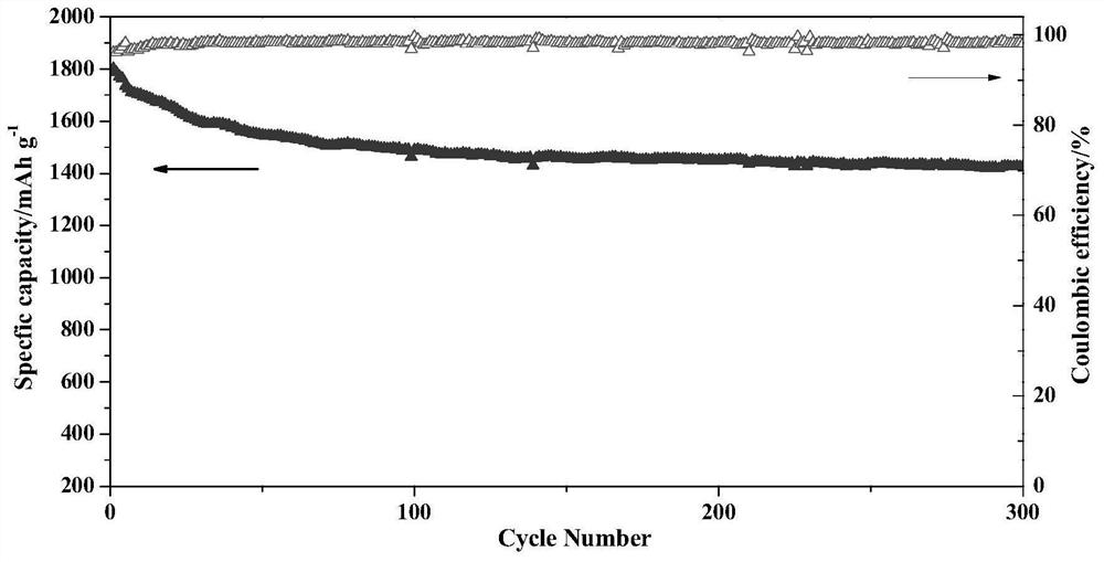 Lithium ion battery negative electrode composite material and preparation method thereof