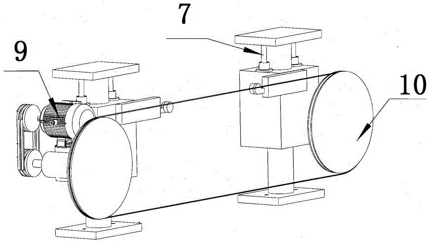 Slat automatic feeding and unloading mechanism and working method