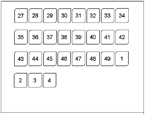 Intelligent control method for touch screen of sweeping vehicle