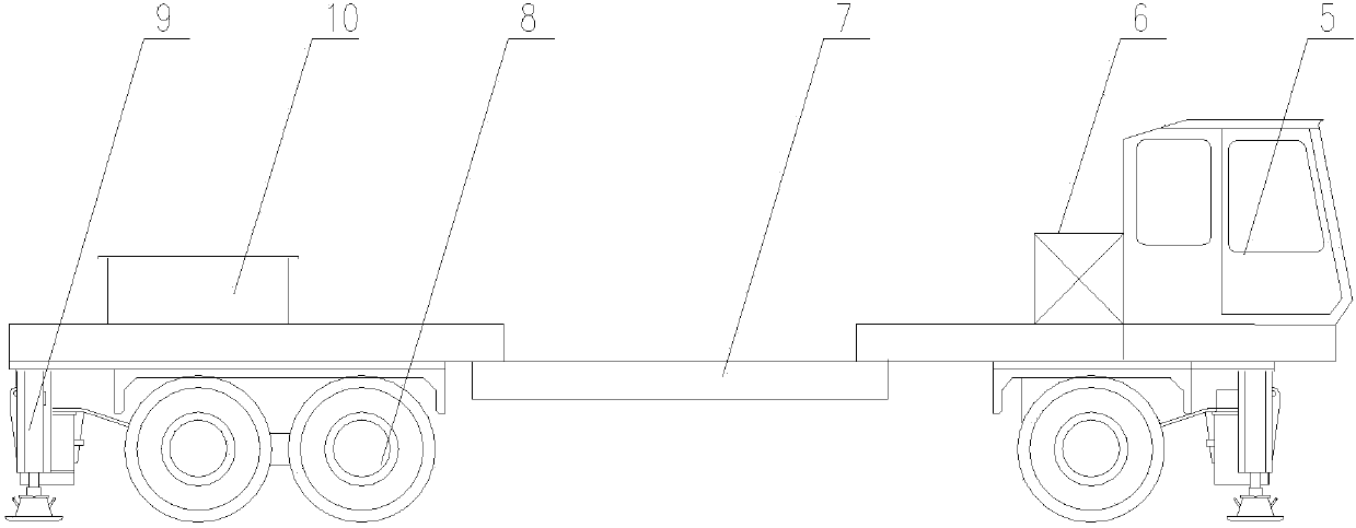 Mobile Side Feed Chain Bulk Stacker