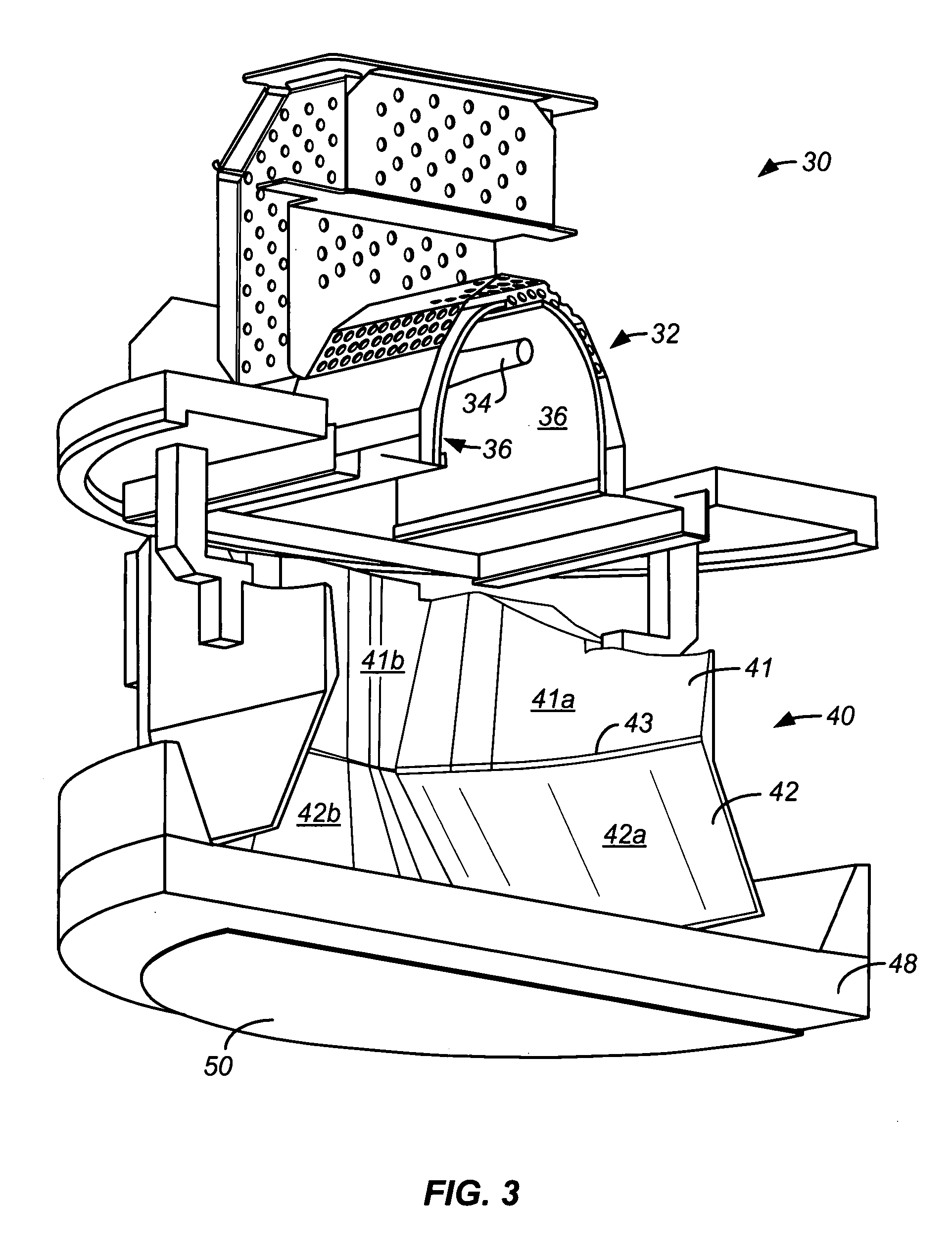 Apparatus and method for treating a substrate with UV radiation using primary and secondary reflectors