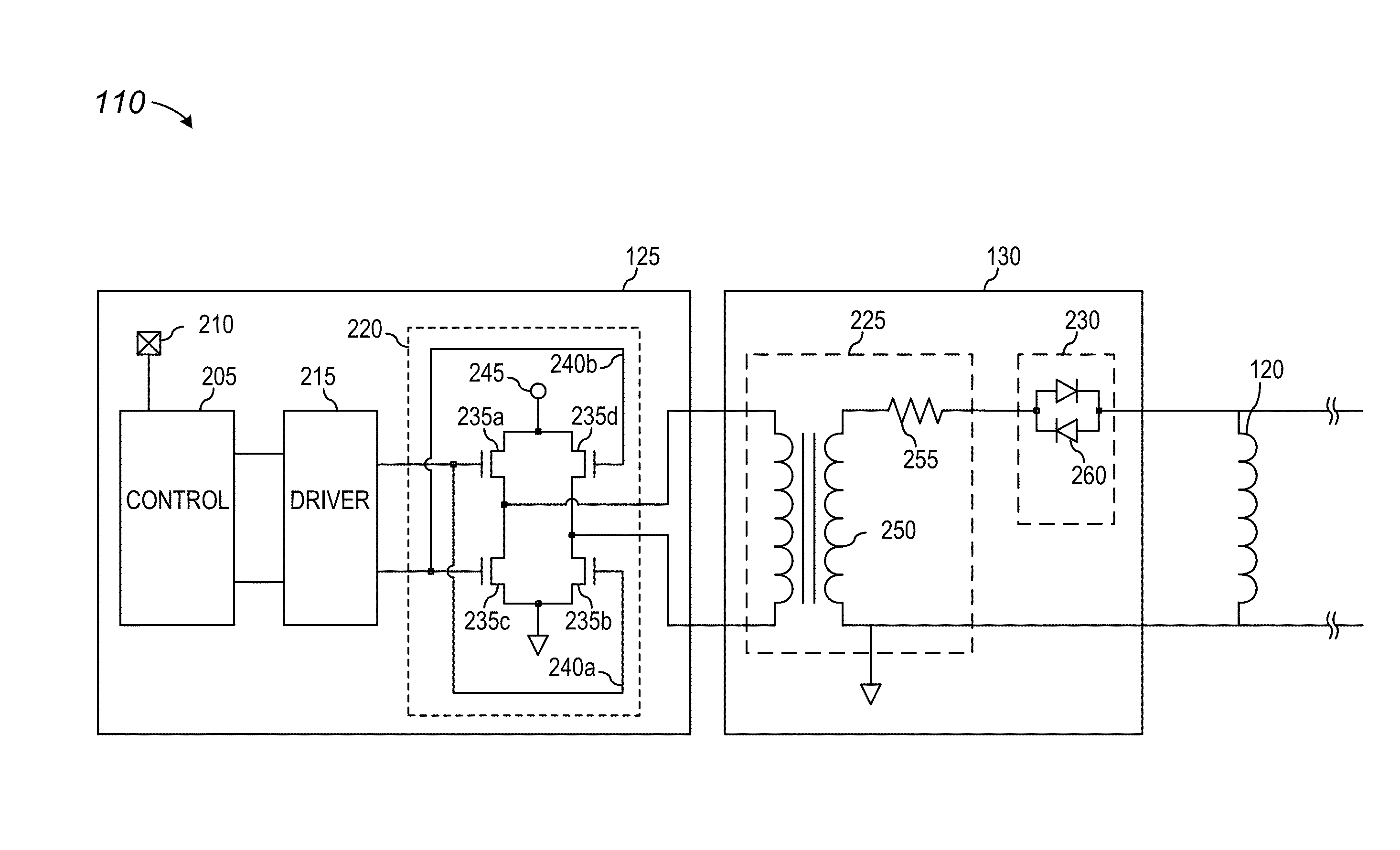 Broadband circuit for nuclear magnetic resonance