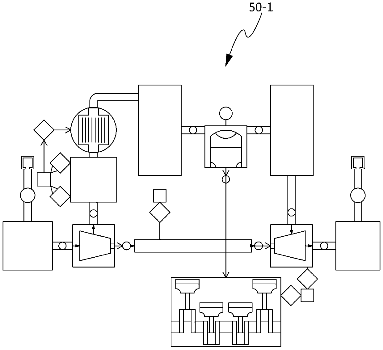 Engine virtual test environment system and engine management system mapping method