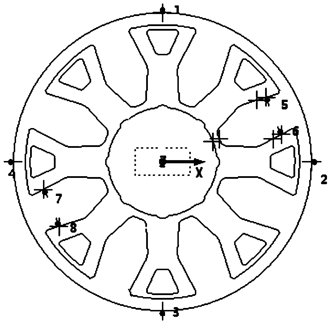 A Method for Generating Compensation Path of Online Measuring Hub