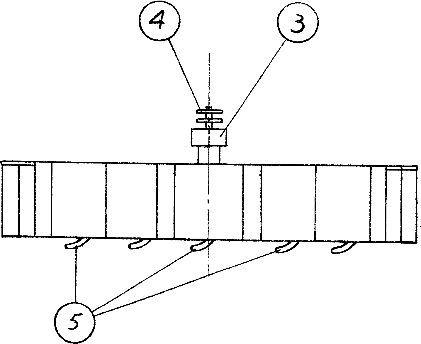 Building block type aircraft carrier