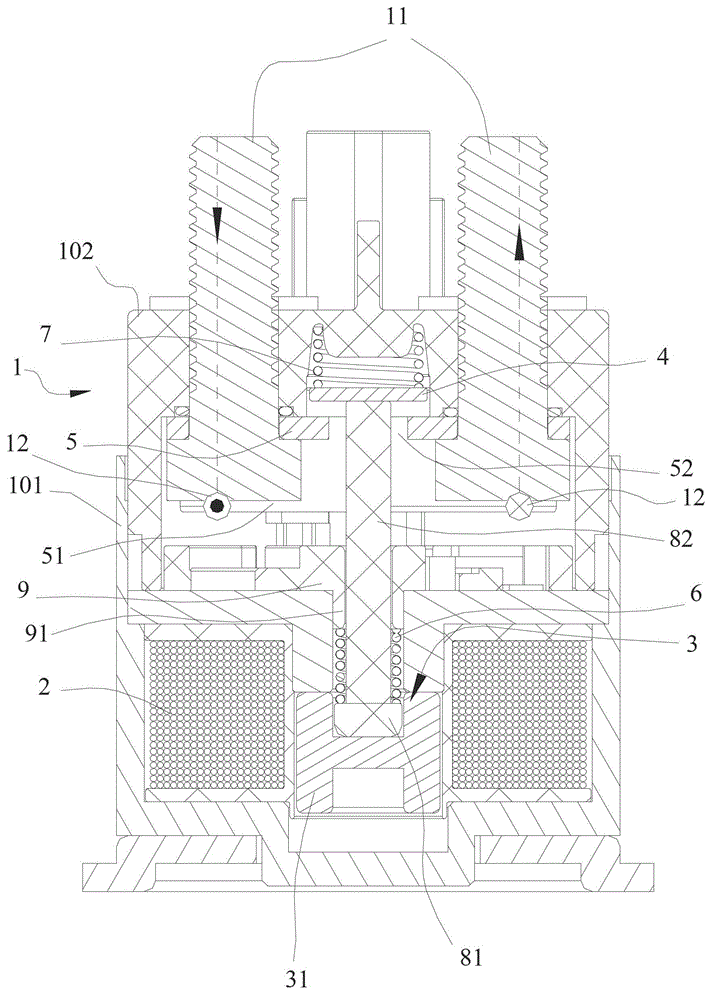 Method for suppressing peak starting current of start-stop motor, relay and start-stop motor