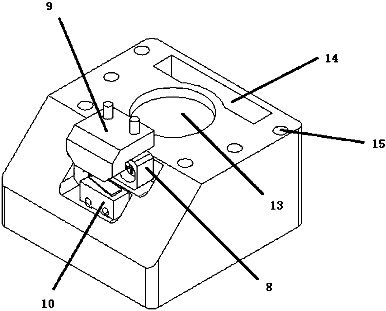 Linear electric cylinder capable of accurate zeroing