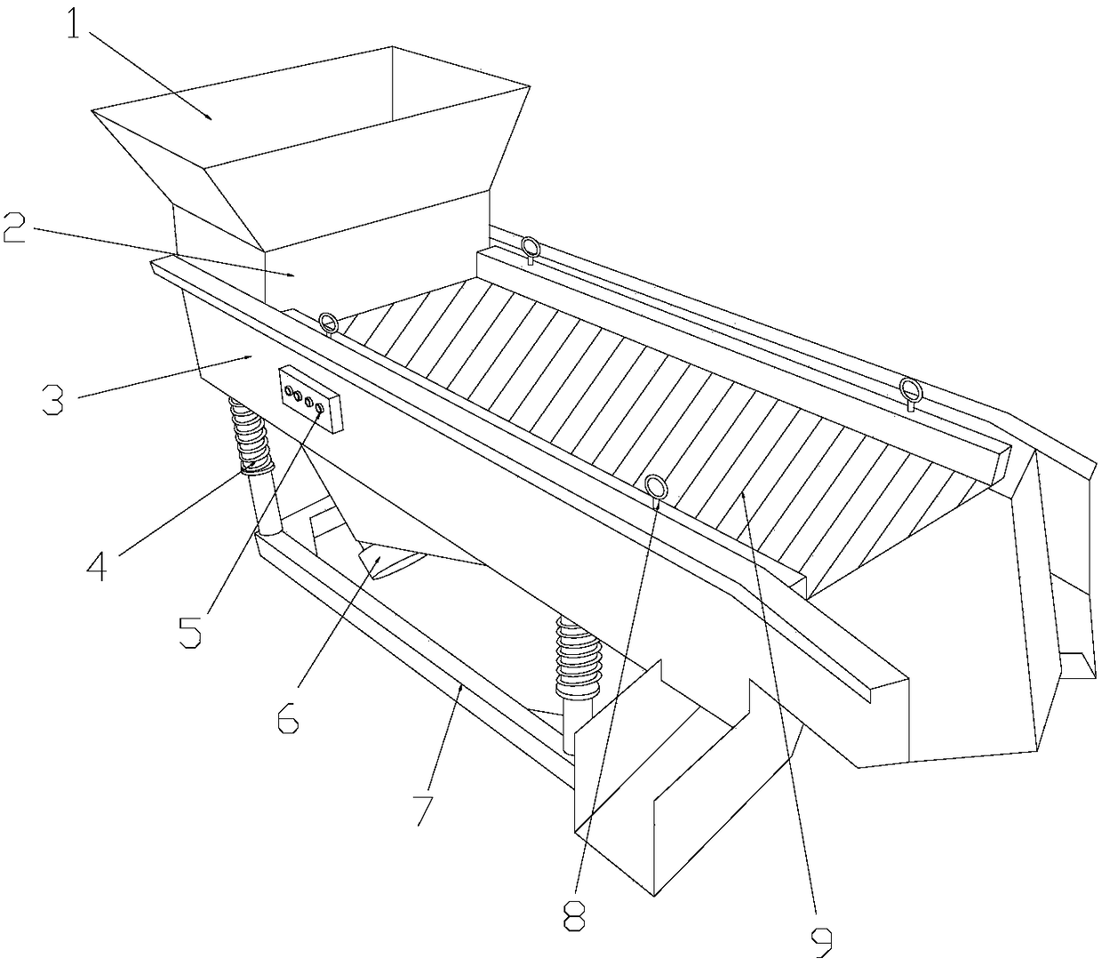 Multifunctional coal sorting device