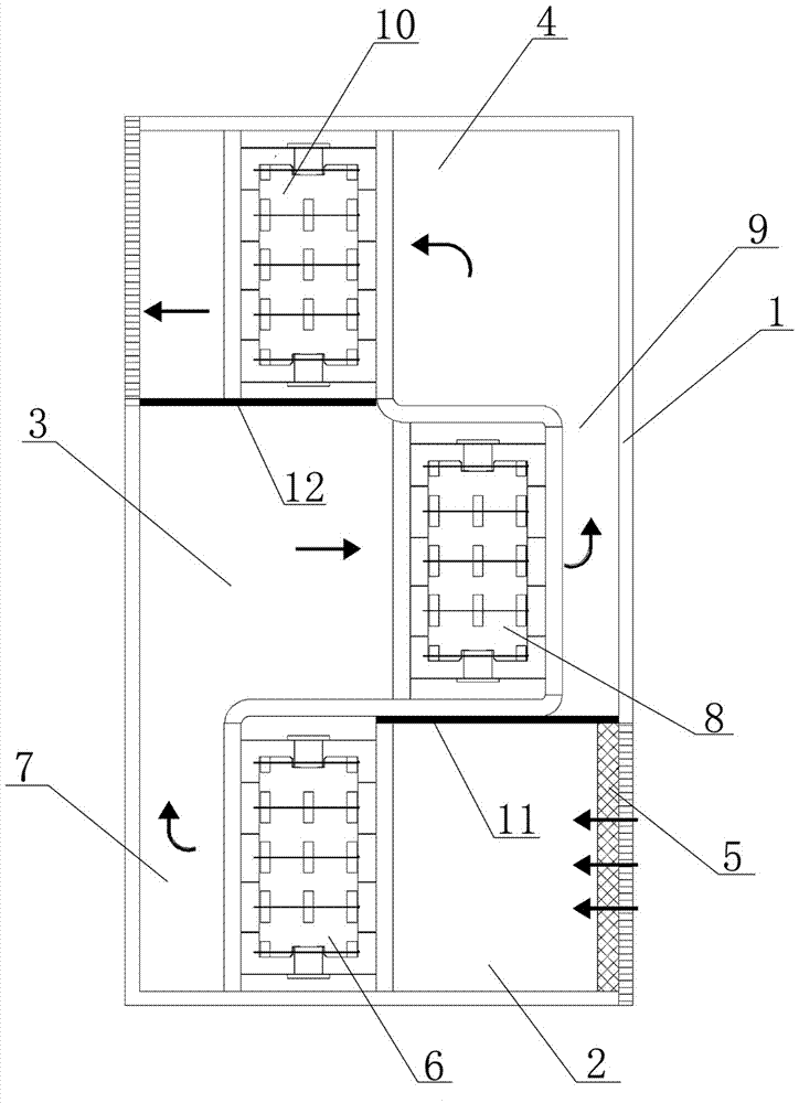 S-shaped plasma purification and sterilization device for indoor and outdoor air