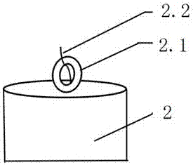 Soft soil foundation excitation well digging device and construction method thereof