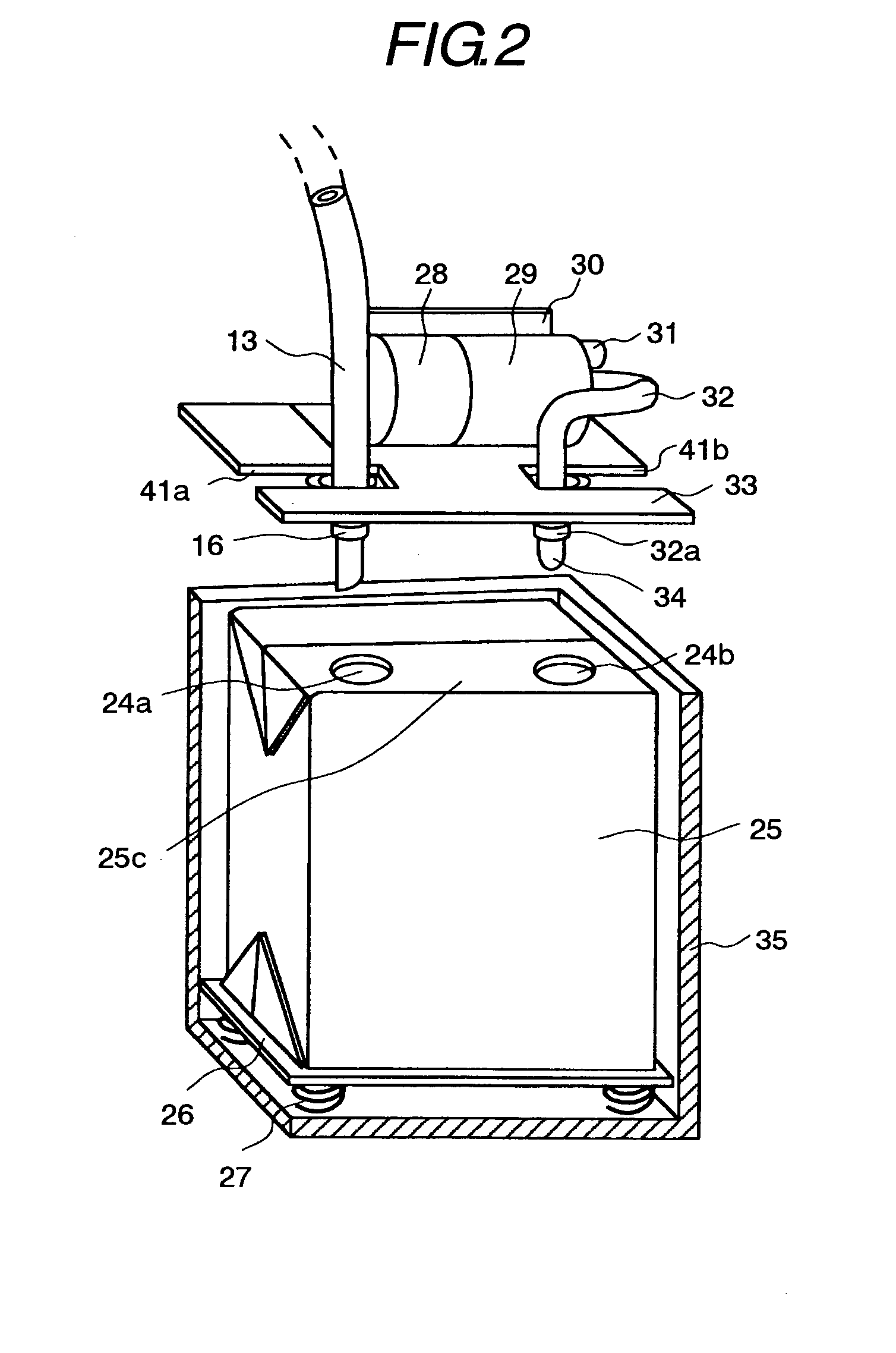 Automatic urine disposal device and urine receptacle used therefor