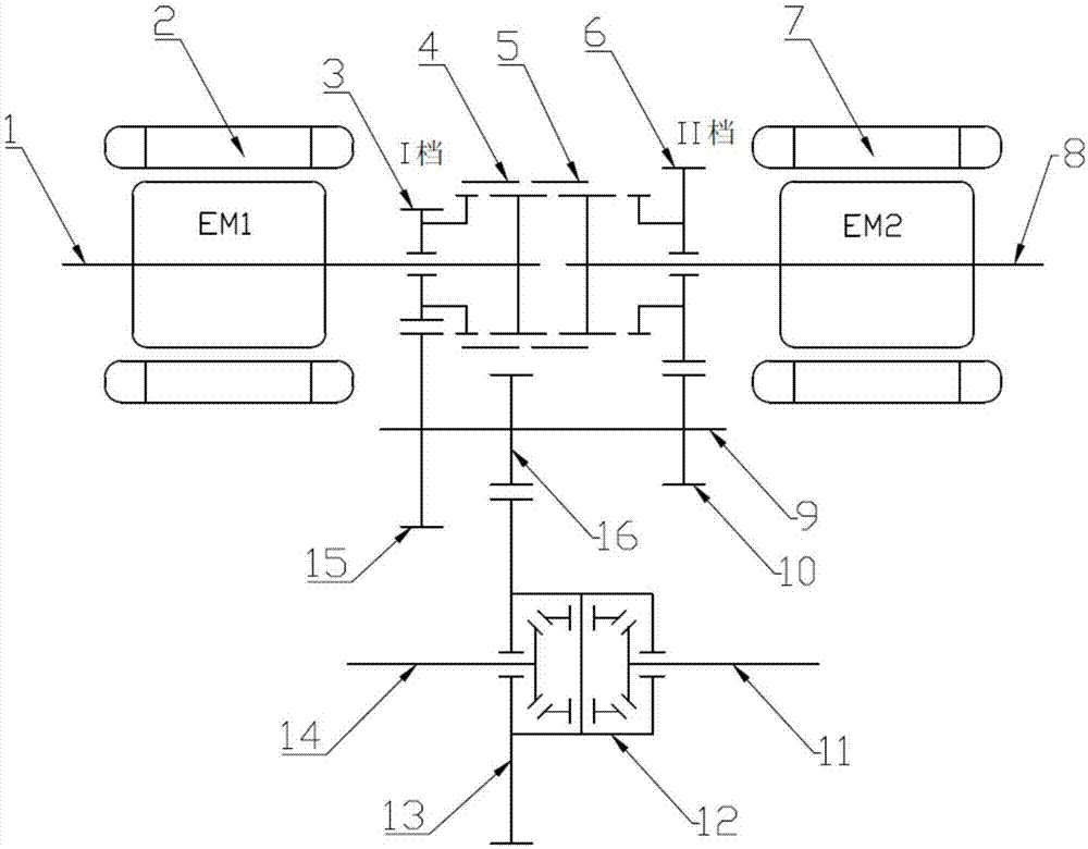 Dual-motor drive system and control method thereof