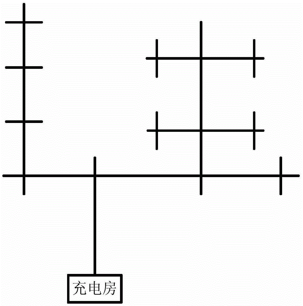 Self-adaption path tracking method of inspection robot