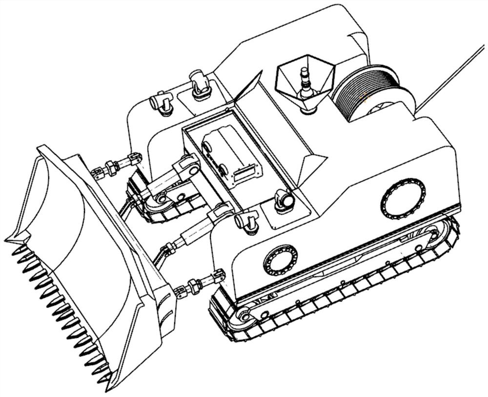 An intelligent underwater bulldozer and its cooling system