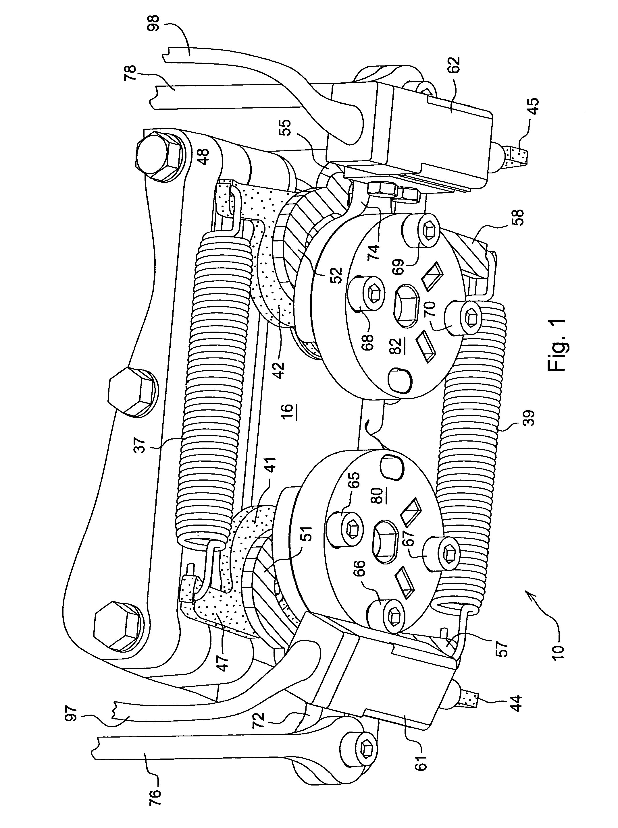 Return to neutral for dual hydrostatic transmission