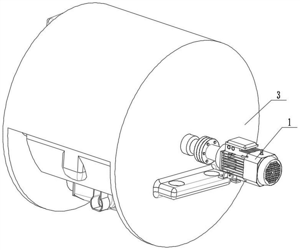 Light substance wet separator for construction waste treatment