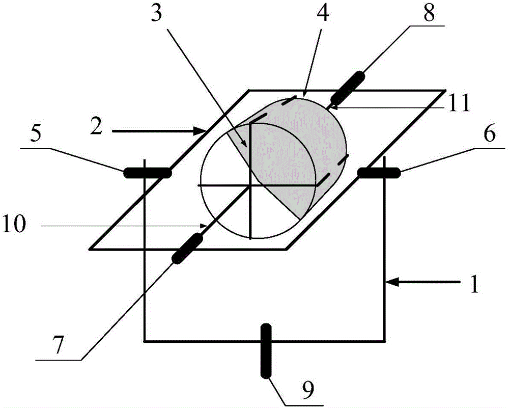 General loading platform for ground microgravity simulation experiment based on magnetic-fluid mixing suspension