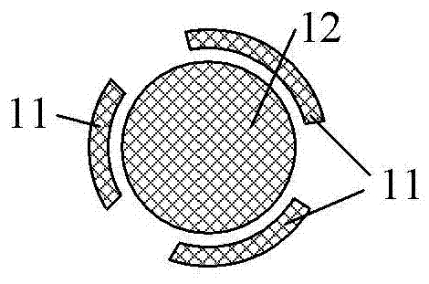 A telescopic device, an operating rod and a measuring method