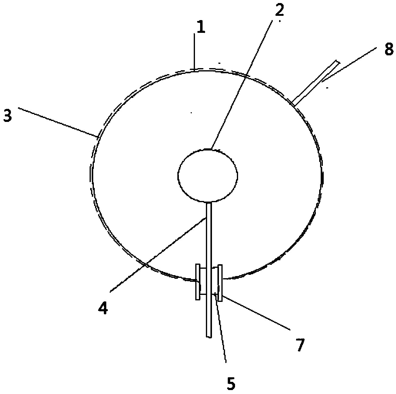 Standard high-pressure ionization chamber and manufacturing method thereof