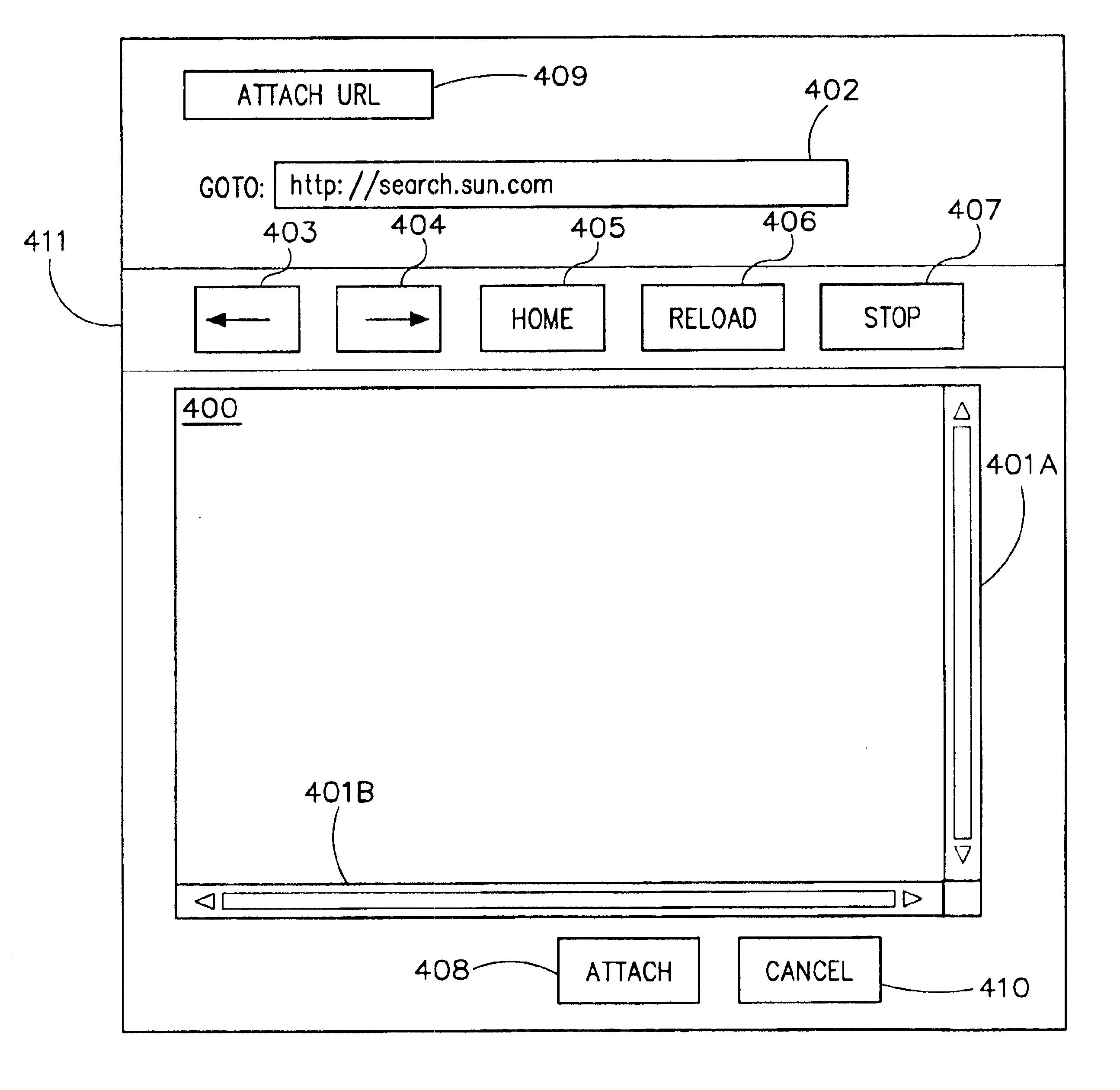 Method and apparatus for selecting attachments