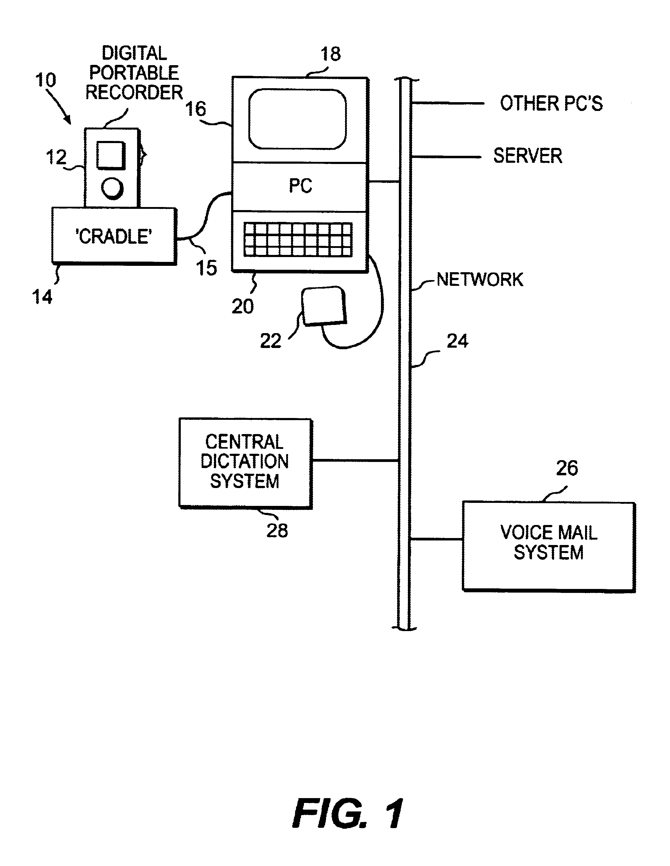 Voice file management in portable digital audio recorder