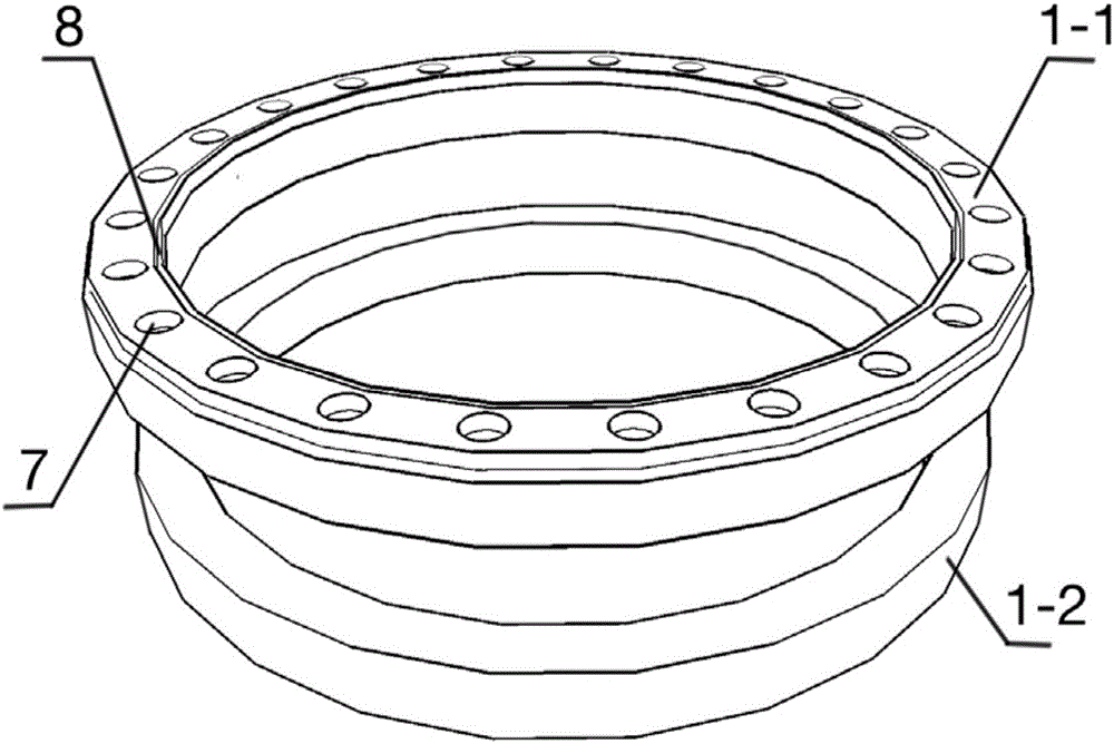 A fastened micro-nail magnetic pressing anastomosis ring