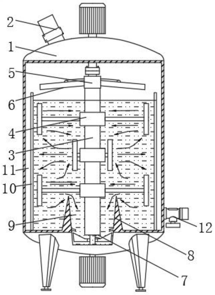 High-temperature fermentation equipment for urban organic matter solid waste treatment