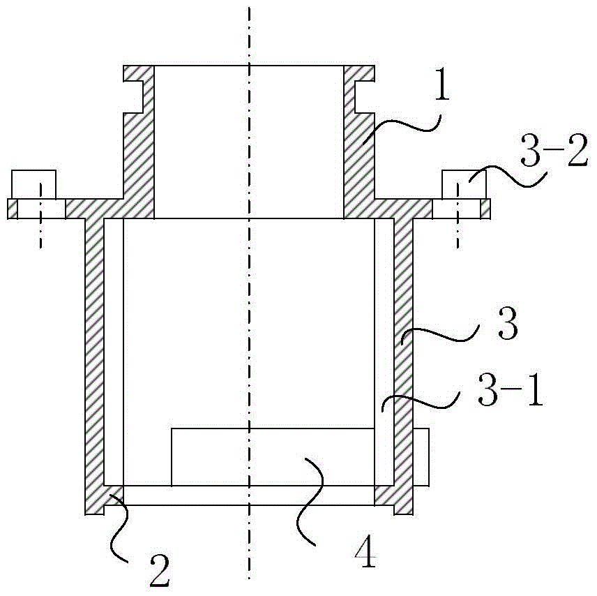 A built-in motor valve for civil gas meters