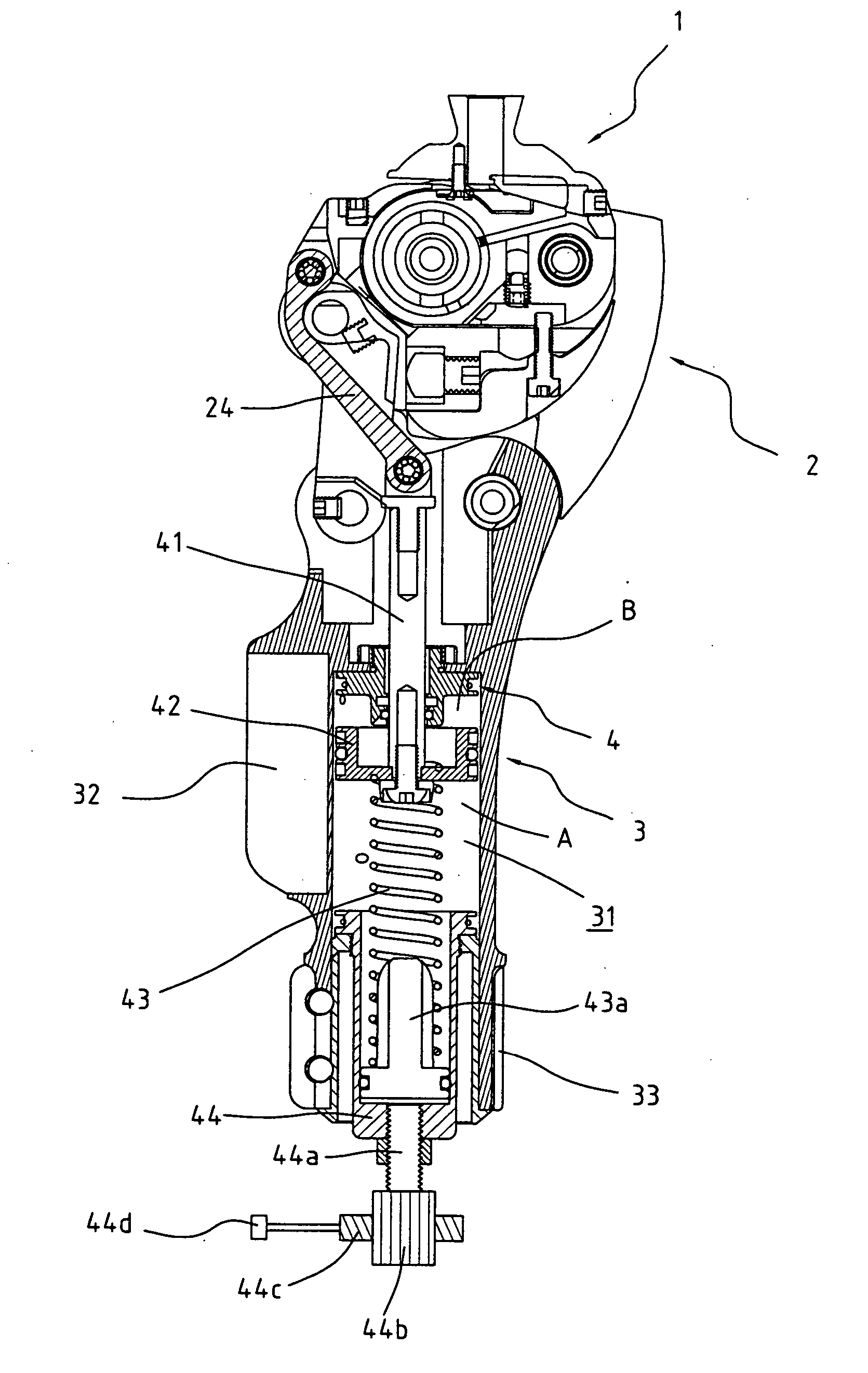 Artificial knee with cushion function