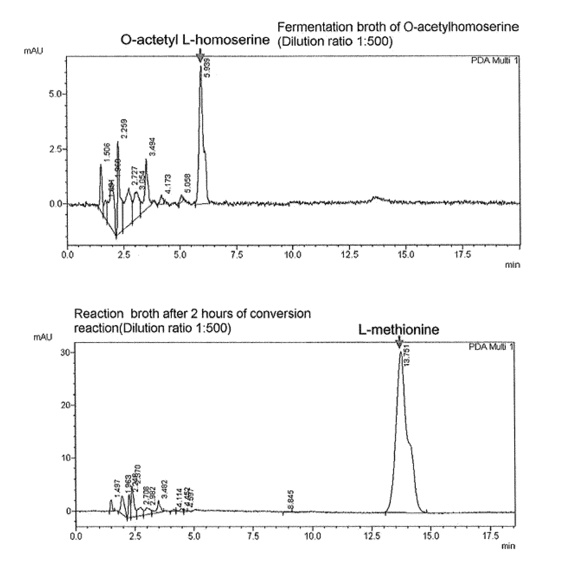 O-acetylhomoserine sulfhydrylase or mutant protein thereof, and method for converting to methionine using the same