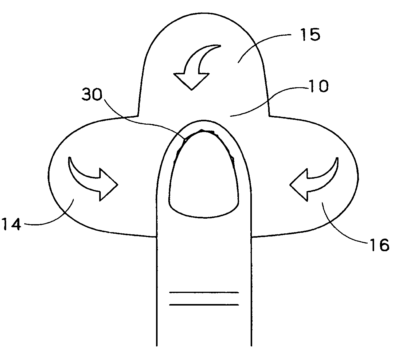 Adhesive plaster for treatment of chaps and treatment method thereof