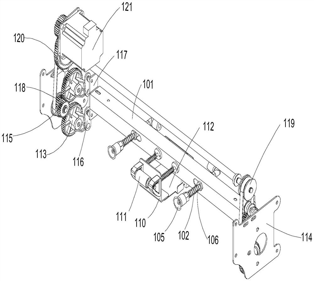 Paper feeding mechanism and printer