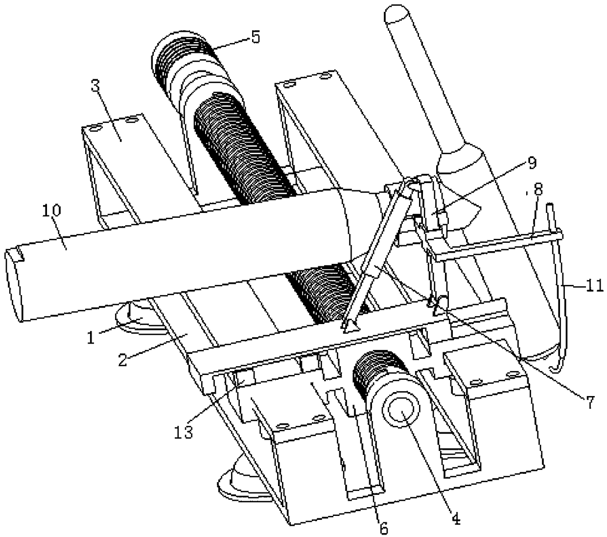 A semi-automatic welding jig for thin plate welding