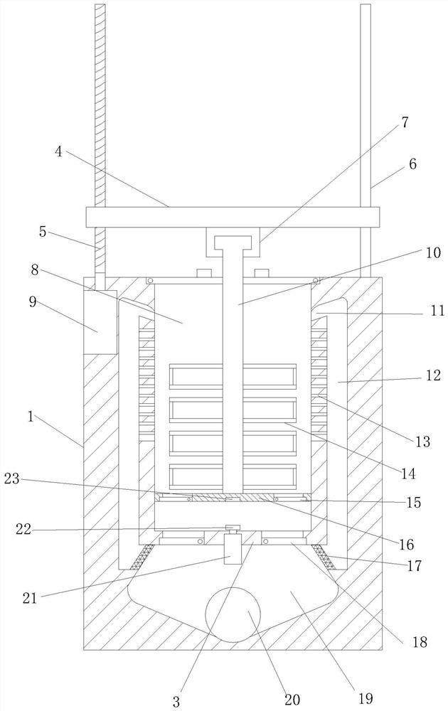 An anesthesiology appliance disinfection device