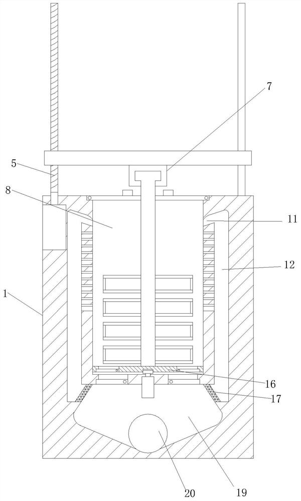 An anesthesiology appliance disinfection device